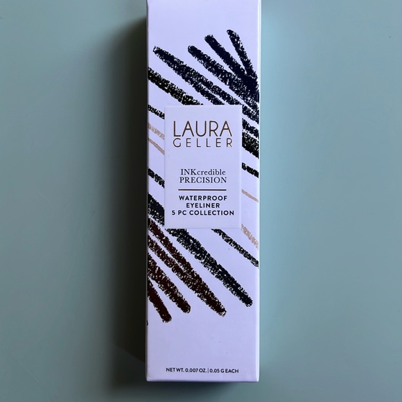 New In Box Laura Geller INKcredible PRECISION waterproof gel eyeliner 5 Piece